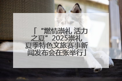 “燃情崇礼 活力之夏”2025崇礼夏季特色文旅赛事新闻发布会在张举行