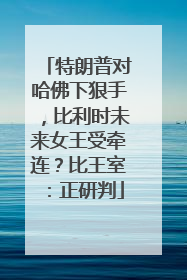 特朗普对哈佛下狠手，比利时未来女王受牵连？比王室：正研判