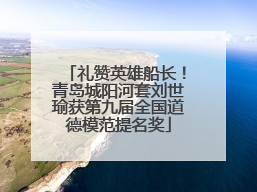 礼赞英雄船长！青岛城阳河套刘世瑜获第九届全国道德模范提名奖