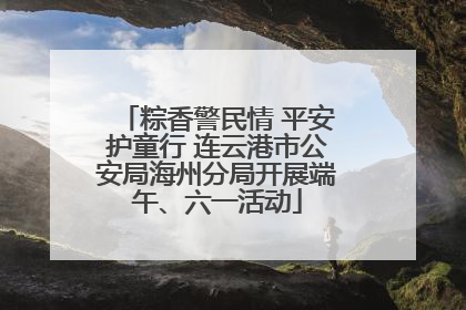粽香警民情 平安护童行 连云港市公安局海州分局开展端午、六一活动