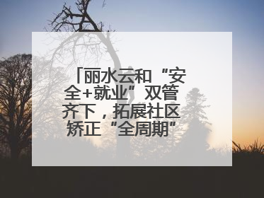 丽水云和“安全+就业”双管齐下，拓展社区矫正“全周期”管理新路径