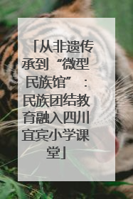 从非遗传承到“微型民族馆”：民族团结教育融入四川宜宾小学课堂