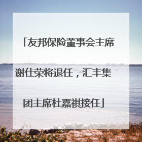友邦保险董事会主席谢仕荣将退任，汇丰集团主席杜嘉祺接任
