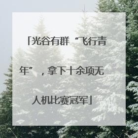 光谷有群“飞行青年”，拿下十余项无人机比赛冠军