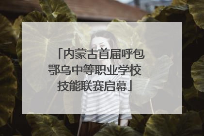 内蒙古首届呼包鄂乌中等职业学校技能联赛启幕