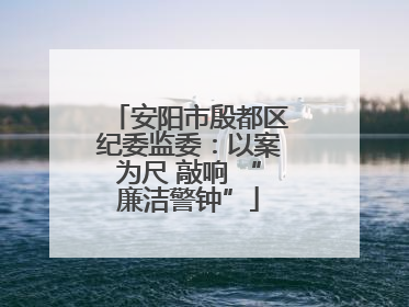 安阳市殷都区纪委监委：以案为尺 敲响 “廉洁警钟”