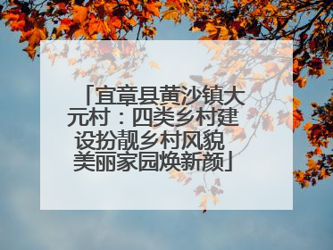宜章县黄沙镇大元村：四类乡村建设扮靓乡村风貌 美丽家园焕新颜
