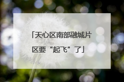 天心区南部融城片区要“起飞”了