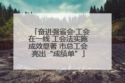 奋进强省会·工会在一线 工会法实施成效显著 市总工会亮出“成绩单”