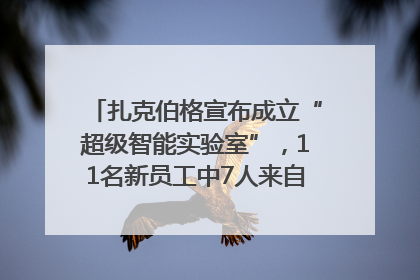 扎克伯格宣布成立“超级智能实验室”，11名新员工中7人来自OpenAI