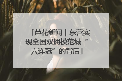 芦花新闻｜东营实现全国双拥模范城“六连冠”的背后