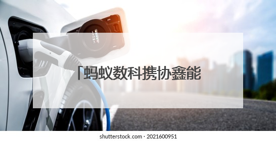 蚂蚁数科携协鑫能科成立蚂蚁鑫能 推进能源智能化