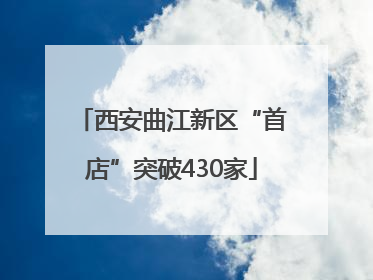 西安曲江新区“首店”突破430家