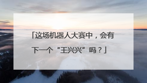 这场机器人大赛中，会有下一个“王兴兴”吗？