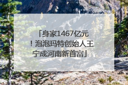 身家1467亿元！泡泡玛特创始人王宁成河南新首富