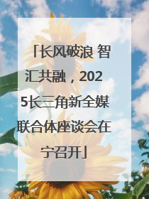 长风破浪 智汇共融，2025长三角新全媒联合体座谈会在宁召开