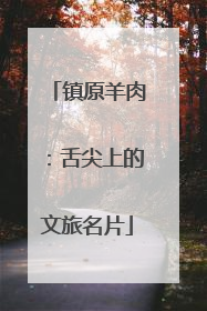 镇原羊肉：舌尖上的文旅名片
