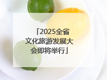 2025全省文化旅游发展大会即将举行