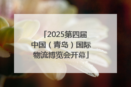 2025第四届中国（青岛）国际物流博览会开幕