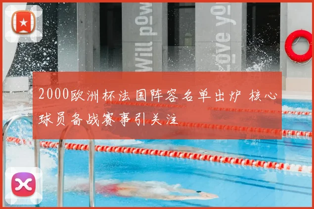 2000欧洲杯法国阵容名单出炉 核心球员备战赛事引关注
