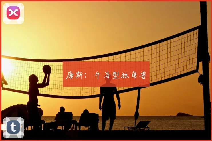 唐斯：牛马型独角兽