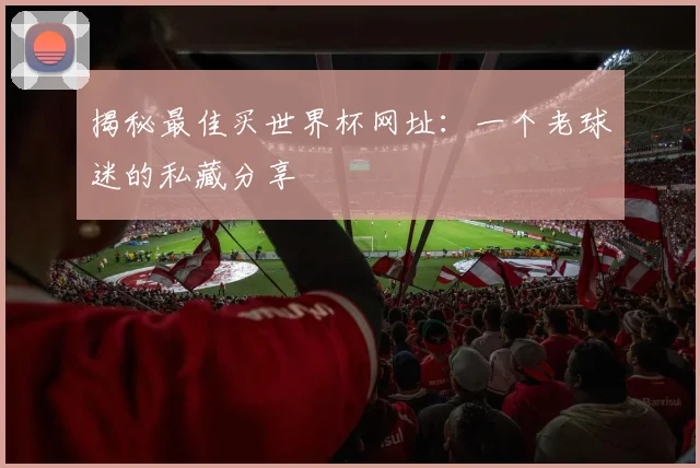 揭秘最佳买世界杯网址：一个老球迷的私藏分享